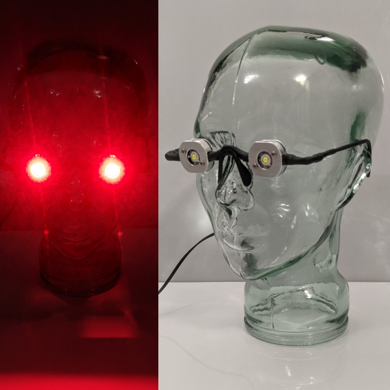 Glowing Eyes - Max Power 3W Special Effects Glasses